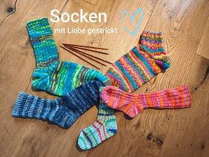 Socken stricken, Foto: M. Th&uuml;r