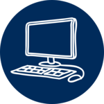 Icon PC - online Anmeldung